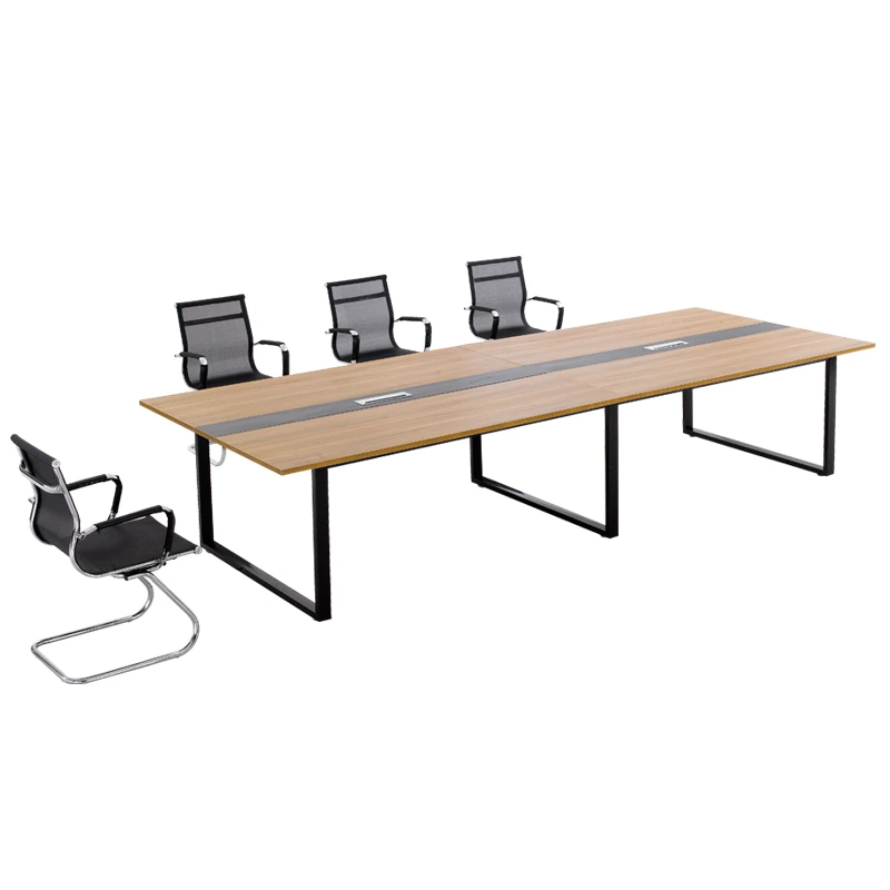 Guangzhou factory sales modern conference meeting room table office furniture wooden Conference Table