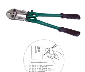 H-Quality Plastic Handle Bolt cutter For Cutting Steel Wire