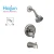 Import Haijun Wall mounted bathroom fittings shower mixer bath shower faucets from China