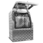 Half Opening Aluminum truck tool box for sale
