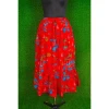 Hand Block Skirt Gift For Women Daily Wear Lightweight Skirt Birthday Gift Indian Cotton Wrap Style Skirt Floral Printed