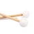 Import HARD PLASTIC PERCUSSION MALLETS Drum Sticks Marimba Xylophone Bells Drumsticks white color from China