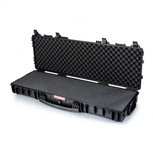 Hard plastic waterproof  gun shipping case handle guitar protective case rifle case