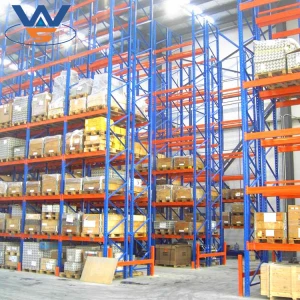 Heavy duty corrosion protection selective storage pallet racking warehouse storage rack