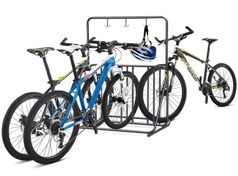 Buy Heavy-duty Steel Frame Wf-qx-099 Park 6 Bicycle Storage Stand Bike ...