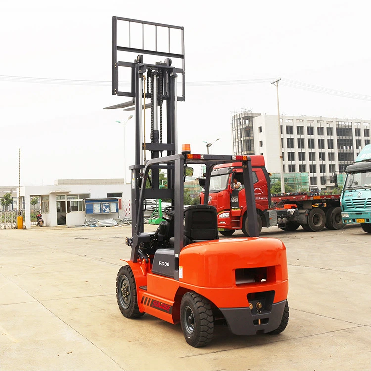 Heli Forklift Truck Diesel Fd30 3 Ton Forklift For Dock/Warehouse/Port