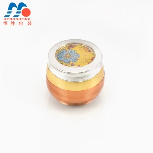 Hengshang factory retail Gorgeous Acrylic Cosmetic Cream Jar 50ml