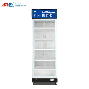 HF RFID smart freezer vending machine for food drink snacks