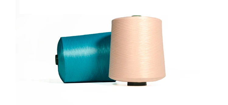 High color fastness Batch dyed yarn polyester yarn dty fdy 150D 48F