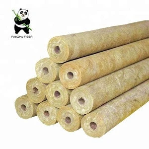 High end products stone rock mineral insulation wool pipe material with good  fire prevention, pest control,corrosion resistance