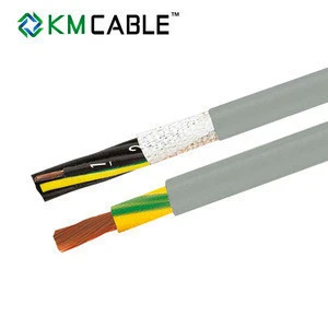 high flexible cable for drag chains coolant resistant Stranded Industrial Flexible Cable with PUR Sheath , Multi Conductor Shiel