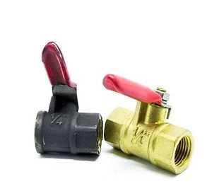 High pressure operated ball stainless steel valve material brass valves