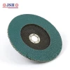 High quality 120# 180mm zirconia cloth flexible abrasive polishing tools flap disc