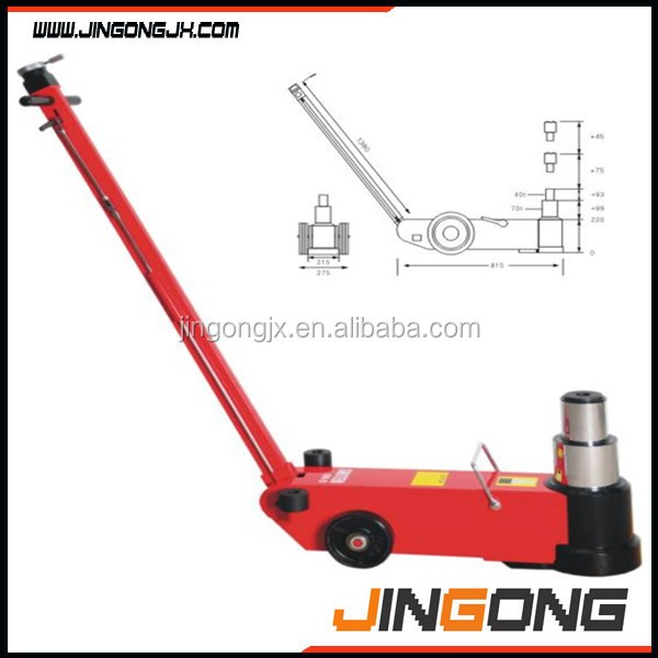 high quality 50 Ton air hydraulic jacks / hydraulic lifting jack