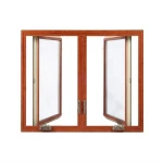 High quality aluminium profile frame glass window ODM tinted aluminium french casement window