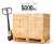 Import High quality china 5 ton 4 tons Warehouse Double Pressure Relief hand lift hydraulic 550mm hand pallet truck from China