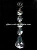 high quality decorative crystal beads for curtain/chandelier garment