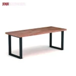 High quality egypt popular bisini dinner table dining room set in wood