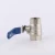 High-quality electroplate internal thread ball valve 1/2&#39;  3/4&#39; valve ball for sale