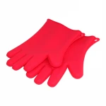 High quality heat resistant reusable silicon dish washing rubber household cleaning gloves