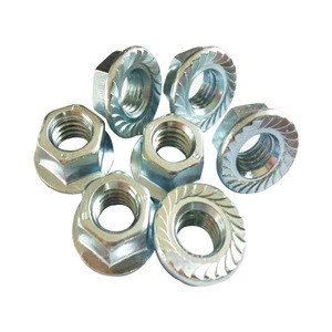 High quality hex flange nuts made by Xiang Dong