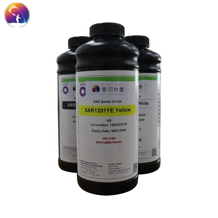 High-quality imported ink, first-rate fluency, very bright printing colors for XAAR