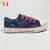High quality kid&#039;s children&#039;s jeans canvas sneaker rubber vulcanized Shoes