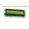 High quality LCD1602A Blue screen yellow green screen with backlight LCD 3.3V 5V LCD screen