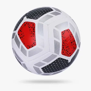 High quality matchine stitched leather Soccer Ball custom Logo Official Size 5 football