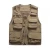 Import High quality mens military climbing camping hiking hunting fishing utility vest printed embroidery vest for men from China