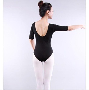 High quality new style womens dance wear black fashion fitness leotard from china manufacturer