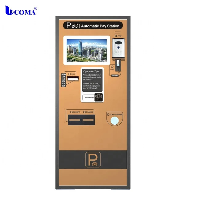 High Quality Parking Payment Kiosk for Mall Supermarket