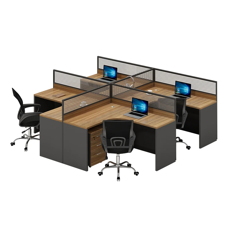 High Quality  Partition 2Person  L Shape  Office Cubicle Workstation