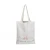Import High Quality Reusable White Tote Canvas Cotton Fabric Bag With Logo Design from China