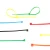 Import High Quality Wholesale Factory Sale Cheap 2.5*100Mm Custom Size Plastic Multi Color Nylon Cable Ties from China