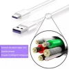 High Speed Universal usb data cable 5a Fast charging Type-c Cable