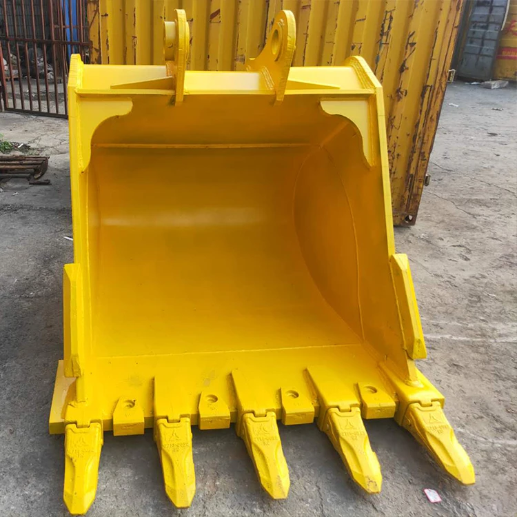 High strength and thick wear resistant rock earthwork bucket durable