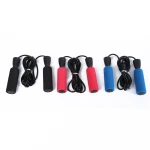 High strength bearing exercise Fashion personality fitness special sponge handle rope skipping