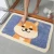 Import High water absorbent farmhouse style bath mat with dog printing from China