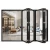 Import Hihaus new custom modern triple glazed bifold accordion doors living room from China