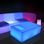 hilton hotel led furniture /hotel led furniture sofa with color changing