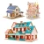 Import Holiday gifts birthday gift laser wood 3d puzzle custom 3d jigsaw puzzle from China