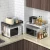 Import Home and kitchen 1-2 layers extendable stand type metal kitchen storage rack microwave oven organizer shelf from China