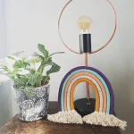 Home children's room decoration pendant, hand-woven multicolor wall decoration pendant
