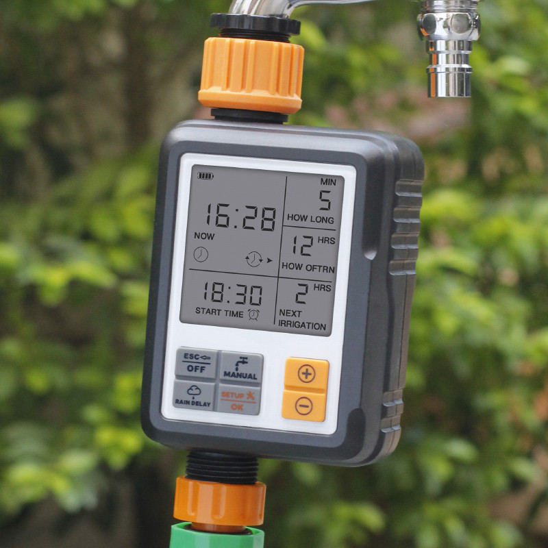 Buy Home Garden Automatic Abs Plastic Digital Irrigation Tap Water ...