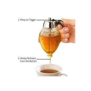 Honey glass dispenser