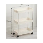 Hot sale best quality  kitchen rack trolley storage shelf trolley cart rack storage rack trolley cart