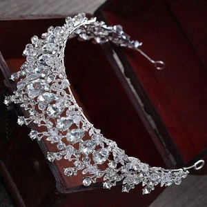 Hot Sale bridal hair accessories wholesale crowns and tiaras customized crowns christmas crowns