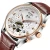 Import Hot Sale Chronograph Luxury Men Brand Automatic Watch Moon Phase Skeleton Mechanical Watch from China