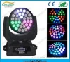 Hot Sale custom made general dimming rgbw zoom 36x10w 4in1 led moving head wash light for disco